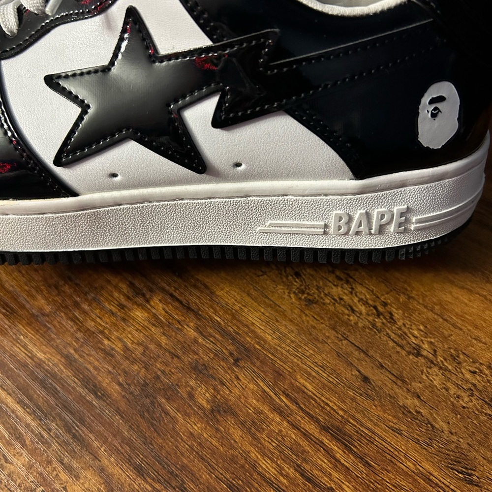 BAPE Black and White Sneaker